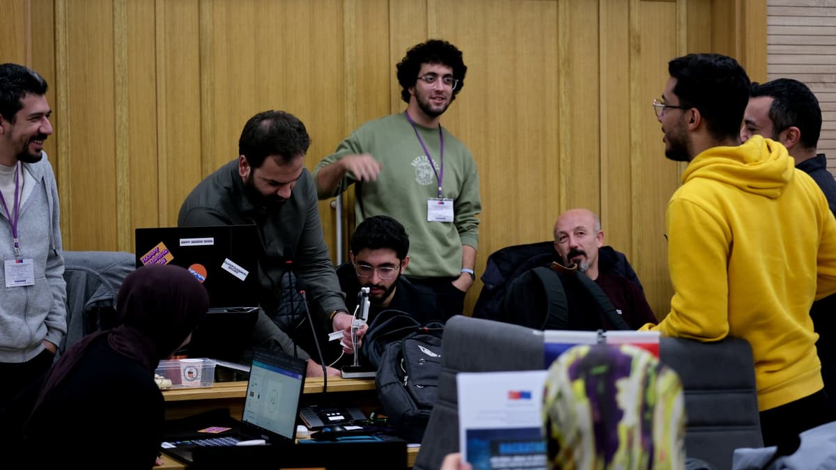 Happy Hacking Space students